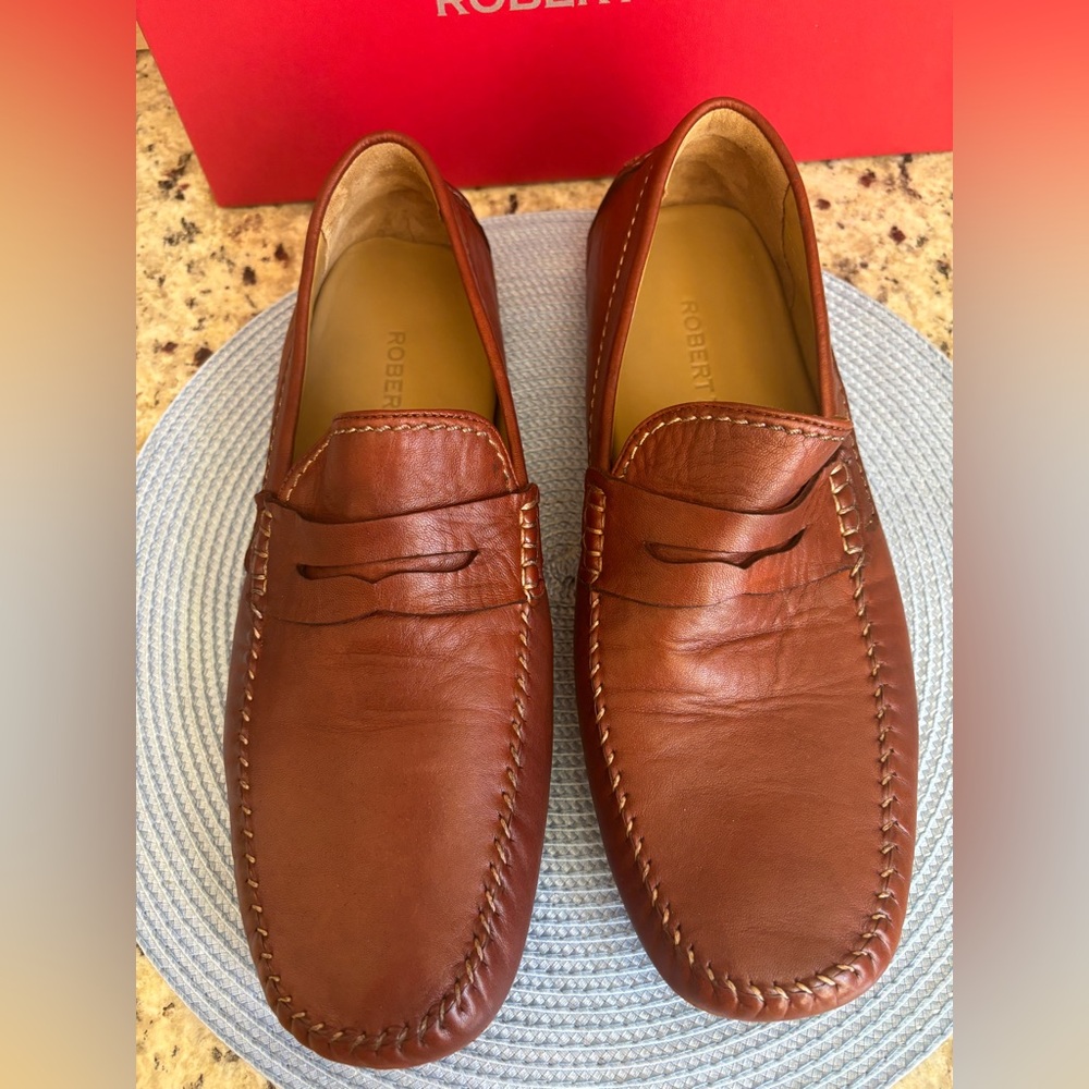 Robert Zur Slip On Driving Penny Loafers 11 - Picture 3 of 11